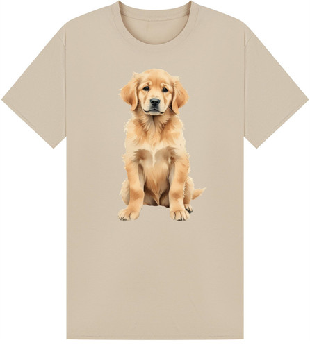 Golden retriever dog - golden, t-shirt