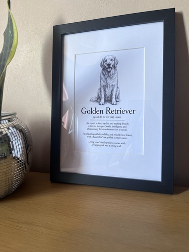 Dog dictionary golden - 🐾,