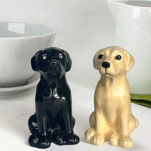 Labrador salt pepper ceramic - labrador, &