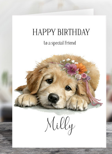 Golden retriever puppy - retriever,