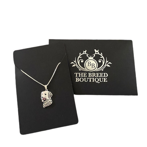 Golden retriever necklace - golden,