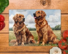 Golden Retriever Glass