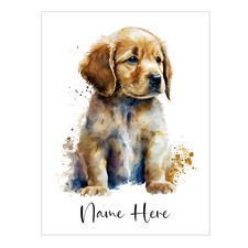 Personalised Dogs Metal Sign